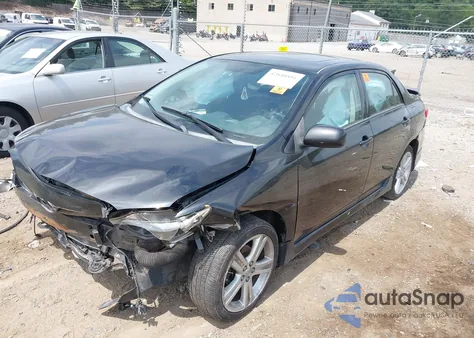 2013 Toyota Corolla S z USA, uszkodzony, nr VIN 2T1BU4EE9DC098403